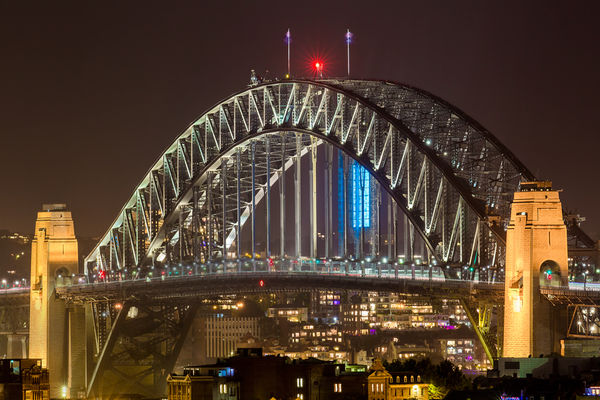 The coathanger (Sydney harbour bridge)...
