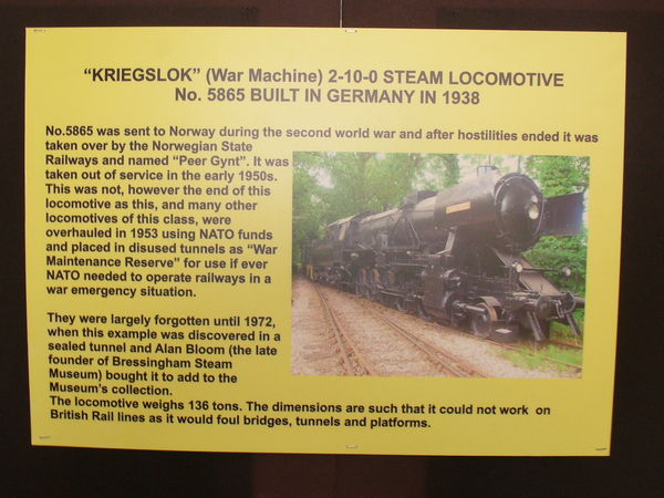 Kriegslok German locomotive...