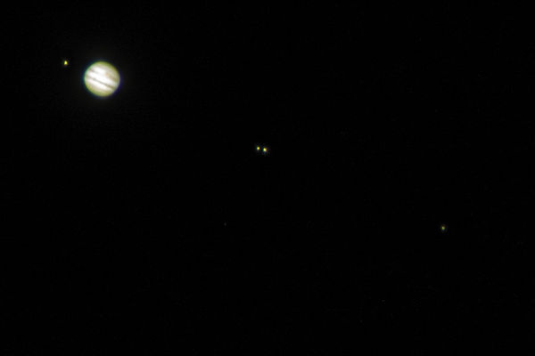 Jupiter & 4 Moons...
