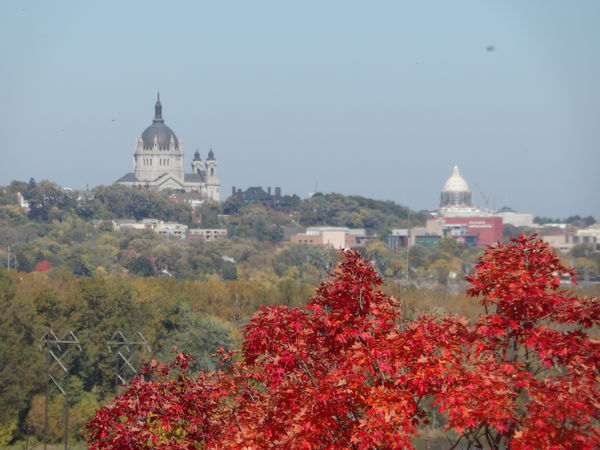 St. Paul Cathedral and State Capitol...