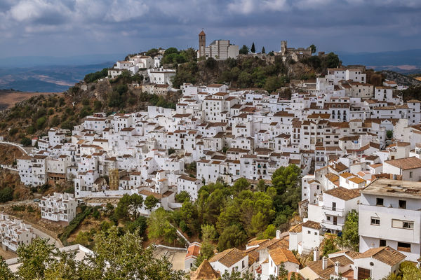 Casares in Andalucia is built around the 12th cent...