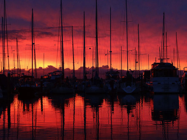 An early morning marina picture....