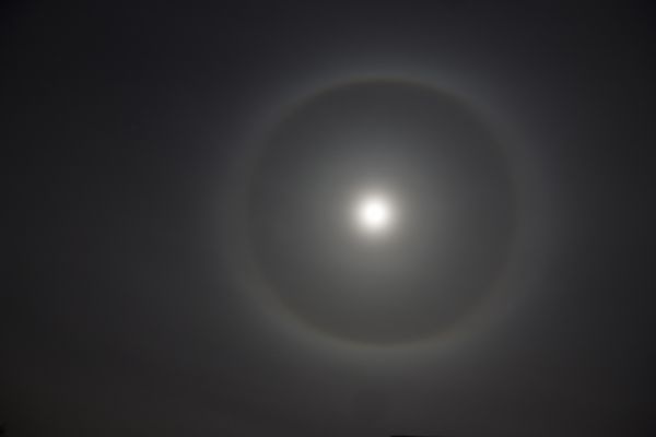 "22 degree (or winter) halo"...