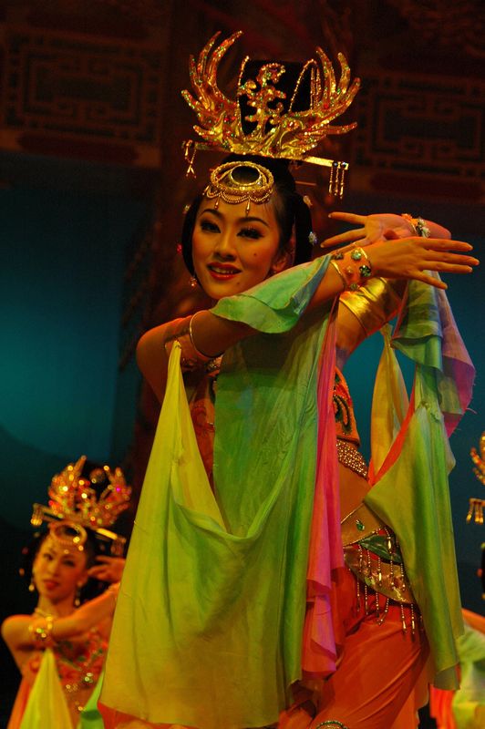 Chinese opera dancer...