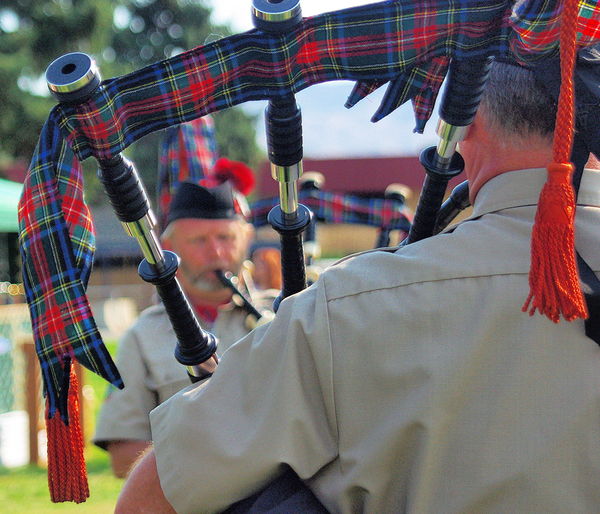 Bagpipes Taken at The Highland Games in Boise, Idaho. Taken with a