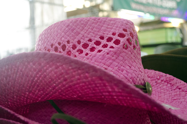 Pink Hat...
