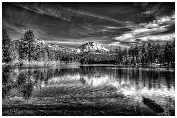 First Snow--Lassen Volcanic National Park: This is the first major snow ...