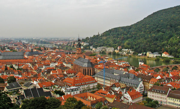 View of Heidelberg...