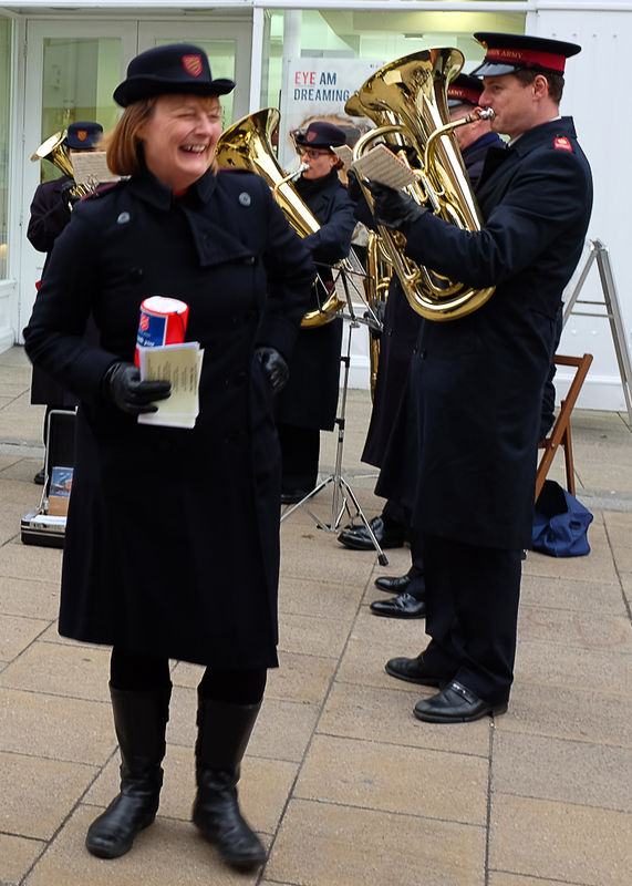 Salvation Army band, Norwich....