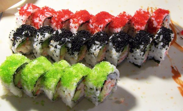 Christmas sushi...