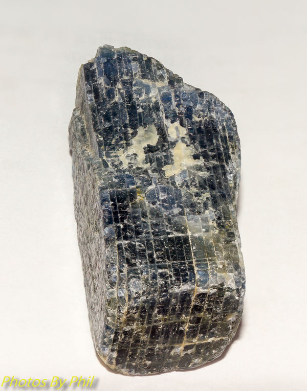 Rough natural Sapphire, obviously not gem-quality,...