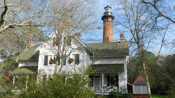 Lighthouse keeper's house on Corolla...
