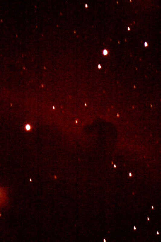 Horsehead Nebula Light Polluted...