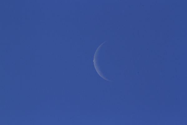 Venus and Moon...