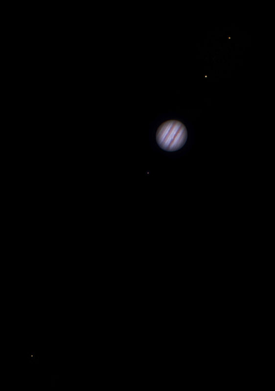 Jupiter with Galilean Moons...