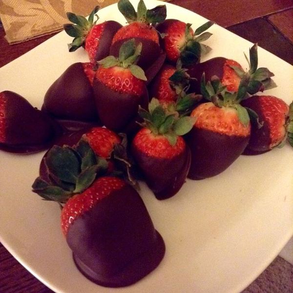 Savor some Chocolate covered strawberries?...