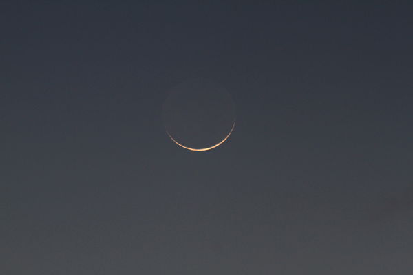 New Moon 1.2 days old...