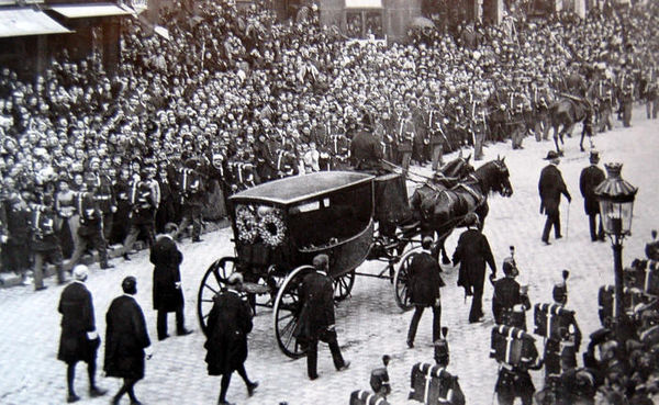 #17. The funeral of Victor Hugo in 1885....