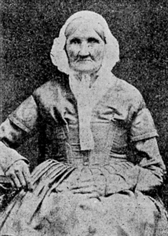 #18. Hannah Stilley, born 1746, photographed in 18...