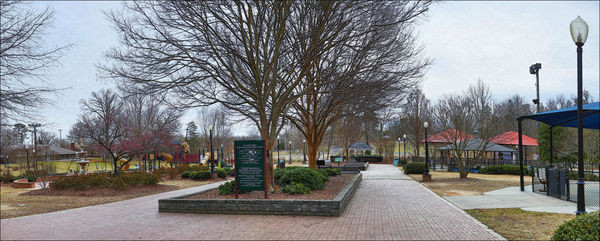 Final - "Panorama - Burlington City Park in Winter...