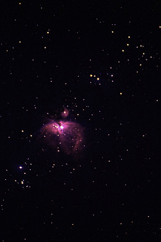 IR shot of Orion Nebula...