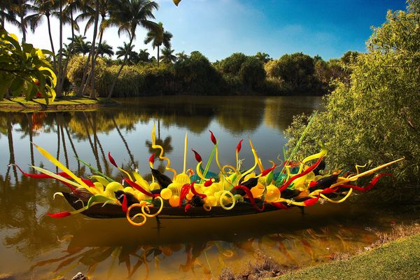 Chihuly at Fairchild...