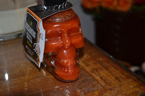 hot sauce skull...