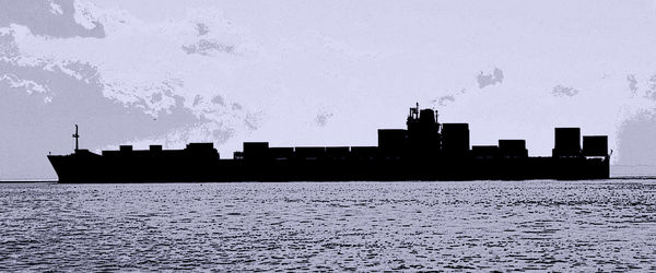 Containership Silhouette...