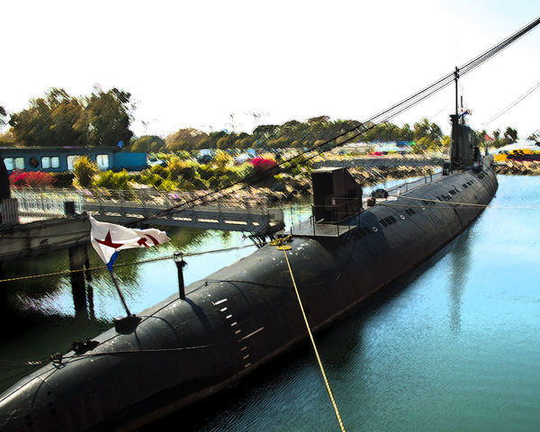 Russian Submarine in Long Beach, CA...