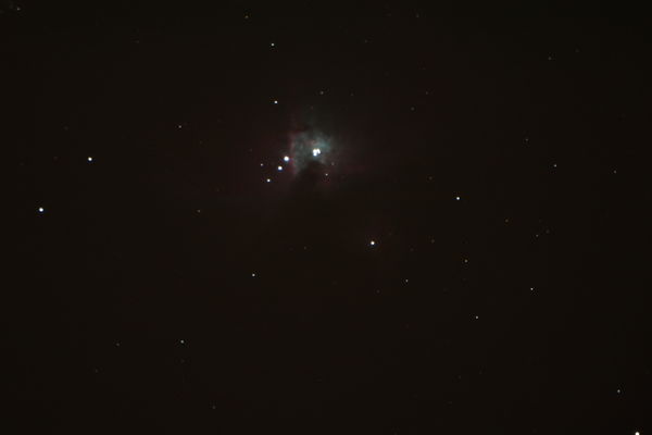 60 second Orion Nebula shot...