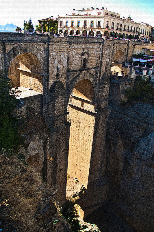 New Bridge in Ronda, Spain (other side)...