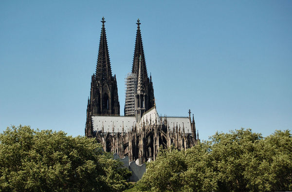 the Dom cathedral in Cologne...