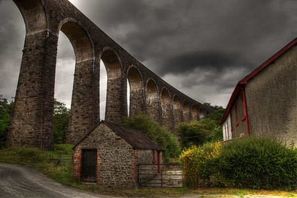 Railway Viaduct near Llandovery...