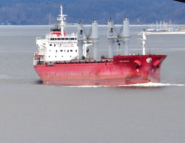 Lady Serra tanker headed for Montreal Canada 3/30/...