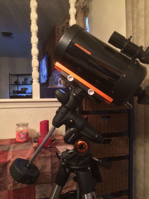 Mount with adapter and 8" SCT...