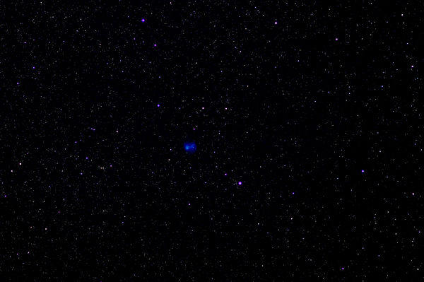 Process image of Dumbbell Nebula...
