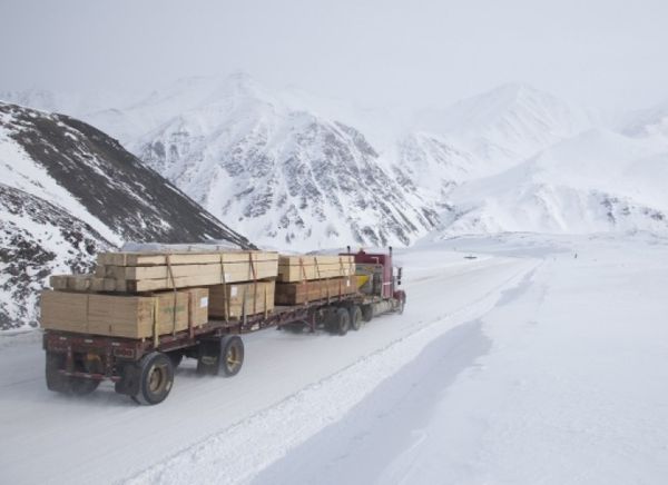 5. James Dalton Highway Another shot of the crazy ...