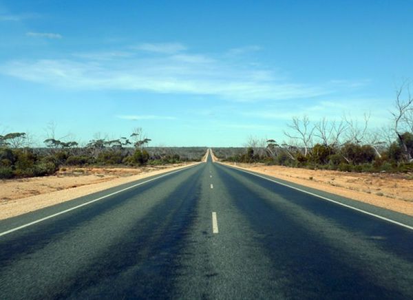 12.  Eyre Highway, Australia Not as scary in the t...