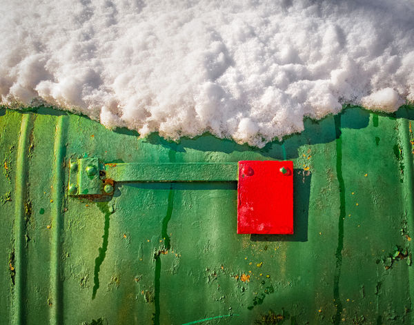 Snow-covered Mailbox...
