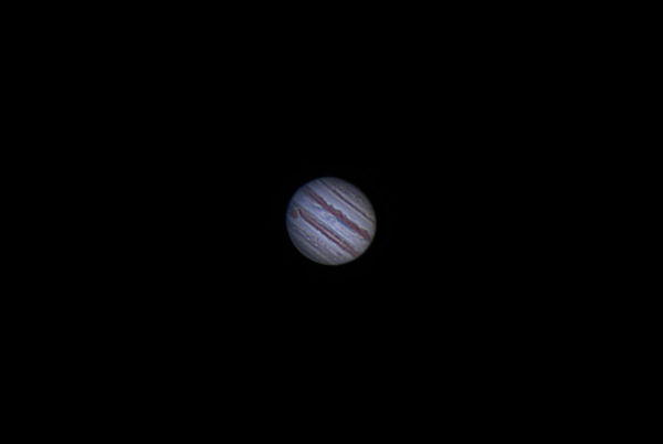 Jupiter with GRS rotating into view...