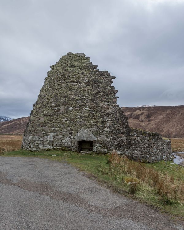 The remains of an ancient broch....