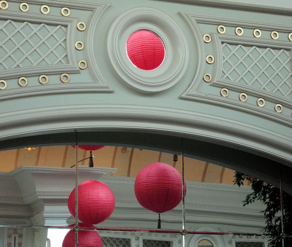 Chinese lanterns at River City Casino...
