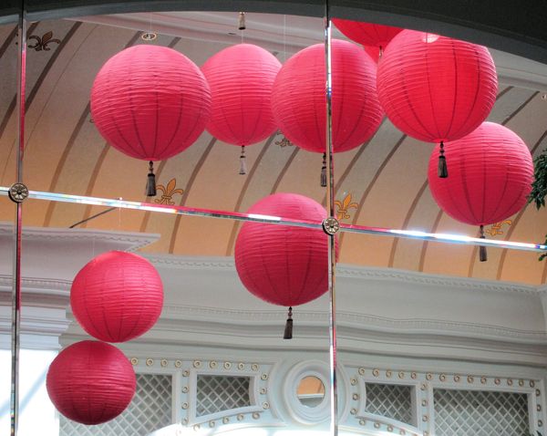 Chinese lanterns at River City Casino...