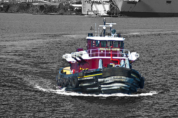 Tugboat in Baltimore Harbor...
