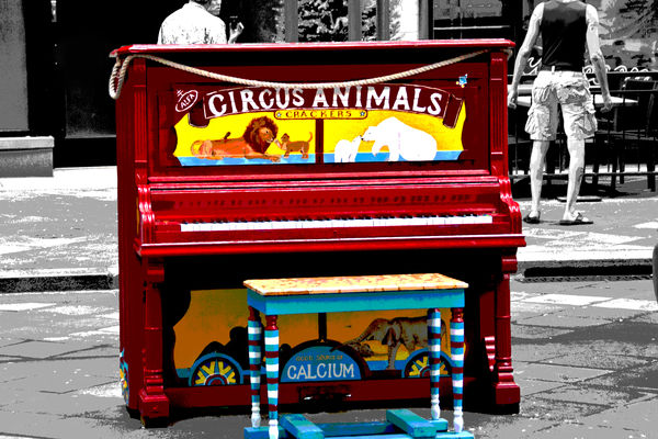 Public Piano in downtown Denver...