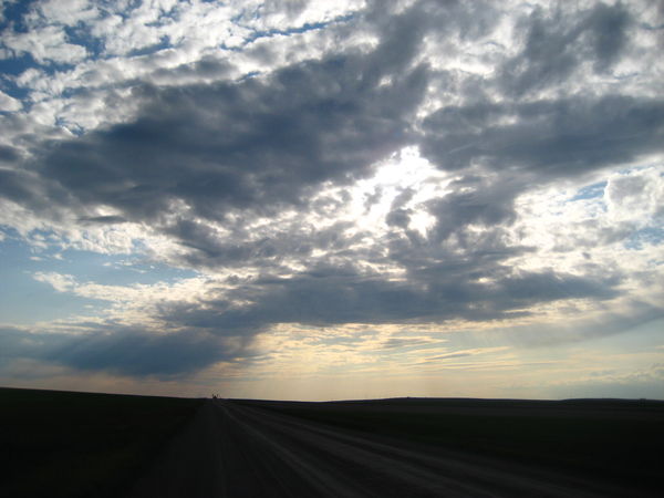 and finally some clouds in Montana!...