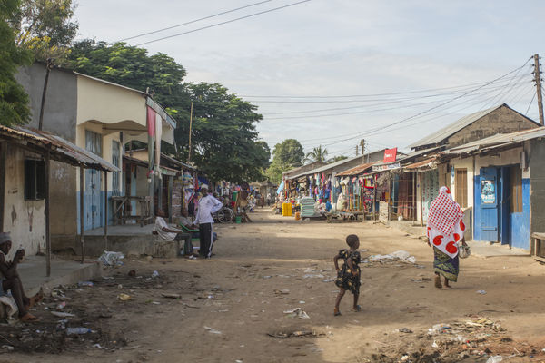 Kilwa main street, Tanzania...