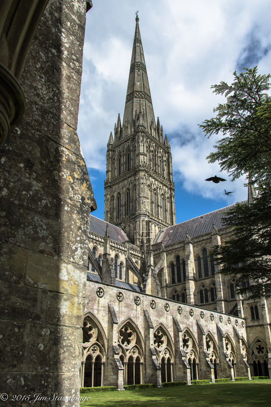 Salisbury cloisters...