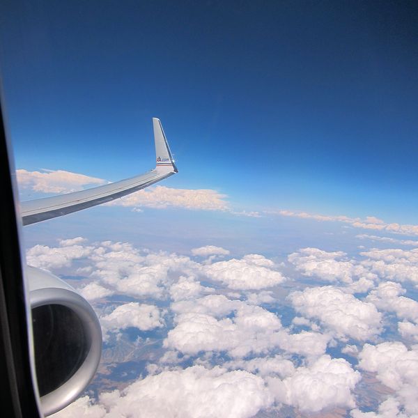 Somewhere over California; July 31, 2012...