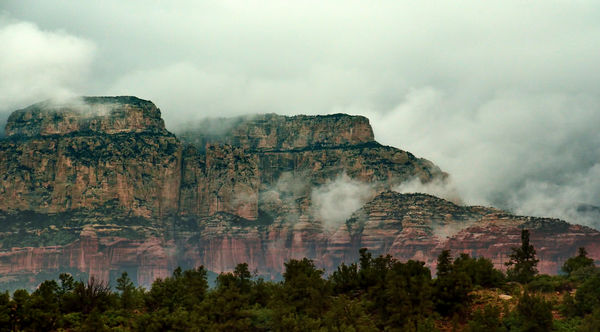 Sedona in the clouds...